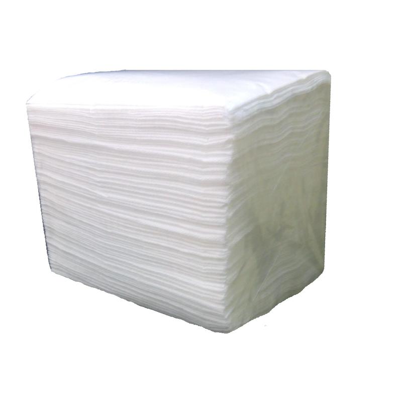 Салфетки бумажные Luscan Professional 33x21.5 см белые 1-слойные 16 пачек по 200 листов