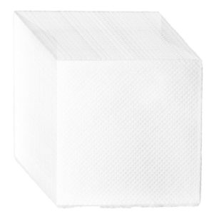 Салфетки бумажные Viva 24x24 см белые 1-слойные 100 штук в упаковке